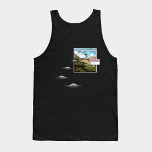 Ctrl+Alt+Del // Returning UFOs Tank Top